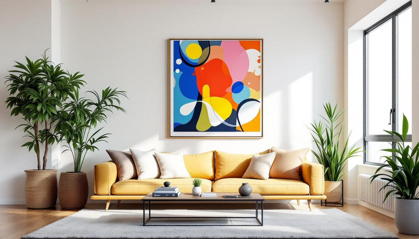 Comment choisir le tableau parfait pour dynamiser votre espace de vie ?